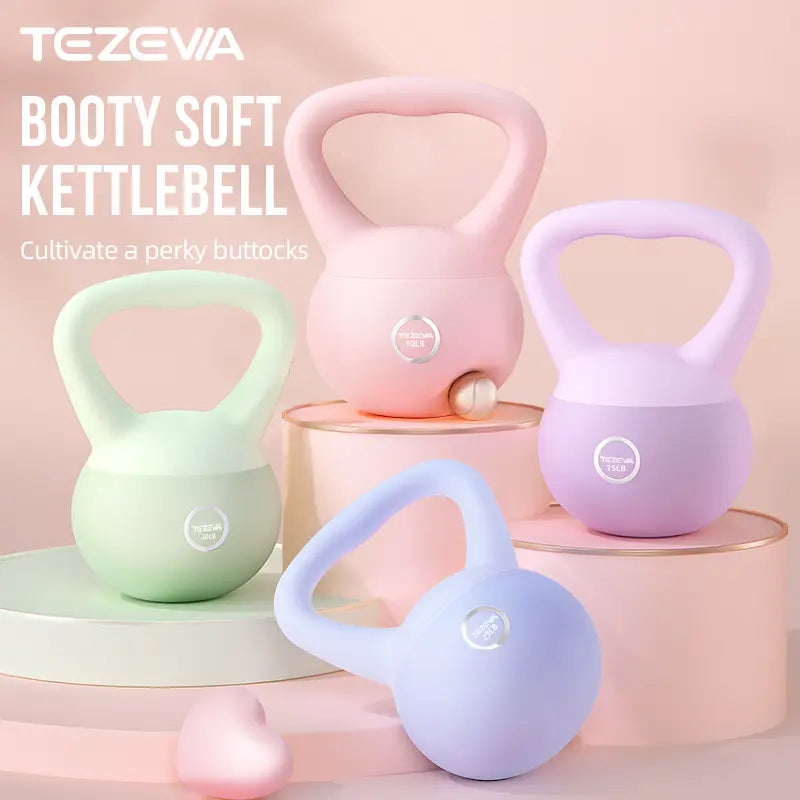 Soft Kettlebells with Handles, Used for Weightlifting Adjustment, Strength and Core Training, Home Gym Weightlifting Kettlebells, Fitness Equipment,Sohochic