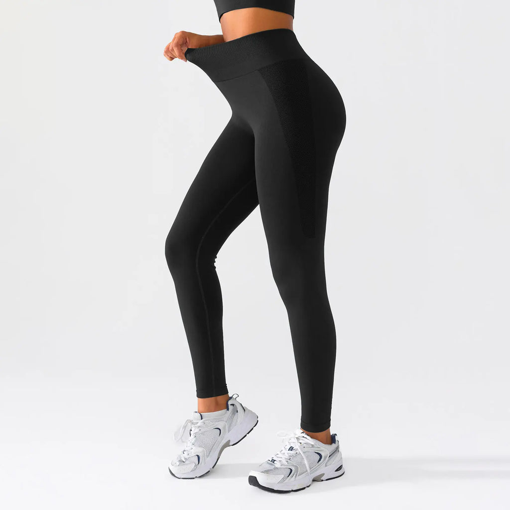 BRXL Brxlgrit Seamless High Waisted Tummy Control Yoga Pants Long Pants Gym Outfits Women Sports Tight Comfortable Fit Versatile Style for Gym Workout Four Season Leggings Spring Edition-Love,Back to School,Back to School Haul,Sohochic