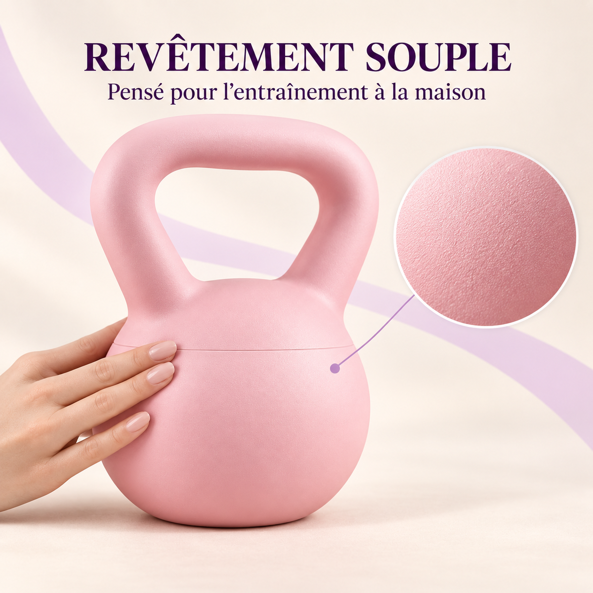 Soft Kettlebells with Handles, Used for Weightlifting Adjustment, Strength and Core Training, Home Gym Weightlifting Kettlebells, Fitness Equipment,Sohochic