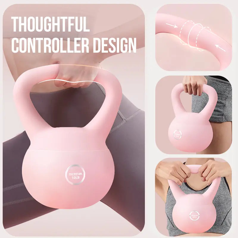 Soft Kettlebells with Handles, Used for Weightlifting Adjustment, Strength and Core Training, Home Gym Weightlifting Kettlebells, Fitness Equipment,Sohochic